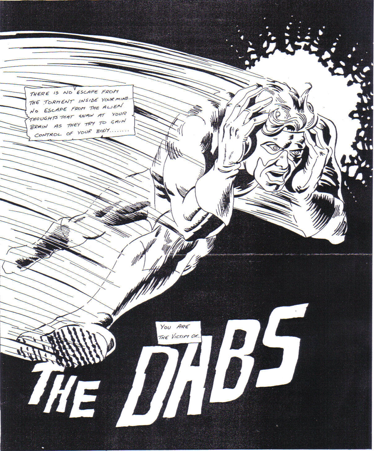 Superhero-style poster for The Dabs
