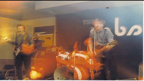 The Dabs on stage or in performance